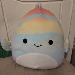 Squishmallow Rainbow Fish 