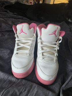Size 8 Air Jordan's 5 Retro"Pinksicle"