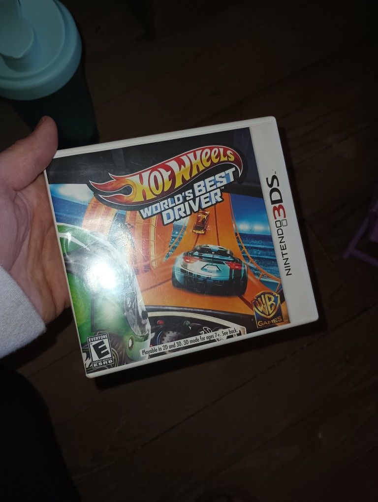 NINTENDO 3D'S HOT WHEELS GAMES