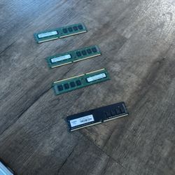 4 Ram Card Sticks