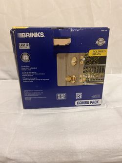 Brinks Doorknob And Lock