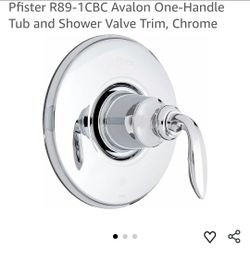 0176: New Pfister R89-1CBC Avalon One-Handle Tub and Shower Valve Trim, Chrome
