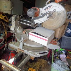 Ridgid miter saw