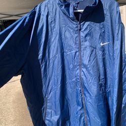 Mens Nike Windbreaker dark blue size 3XL