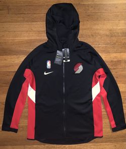 Portland Trail Blazers Nike Showtime Therma Flex Hoodie Mens Large Brand New