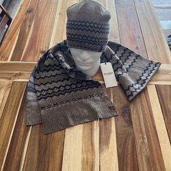 Mens Ben Sherman Winter Beanie And Scarf Set