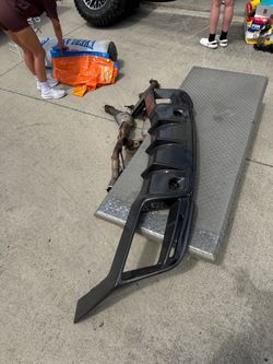2018+ mustang Carbon creations Carbon Fiber Rear Diffuser with Side Skirt