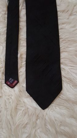 AUTHENTIC BLACK GIVENCHY TIE NICE THICK NECK TIE