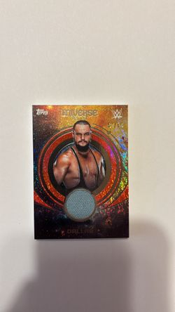 2025 Topps Universe WWE Bo Dallas Relic /10 Match Used