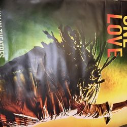 One Love Bob Marley Movie HUGE Display Poster