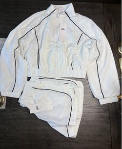 Alo Yoga black track suit Size S