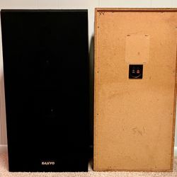 Sanyo SS 560 3 Way Speakers