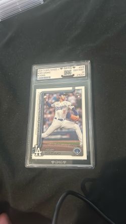 2025 Topps series 2 roki Sasaki rookie gem 10 2025 Topps series 2 rookie Sasaki rookie gem 10