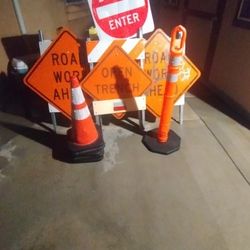 Safety Delineators  & Road Signs