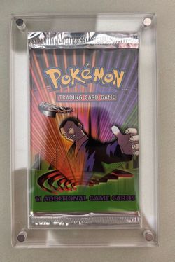 Vintage Pokemon booster pack