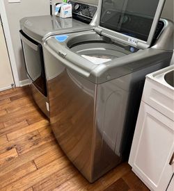 LG washer and dryer