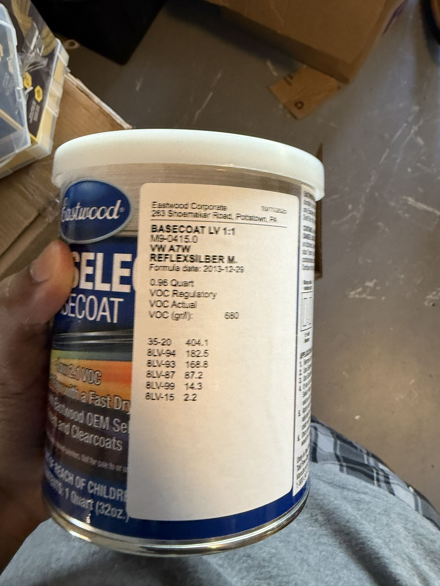 Eastwood Reflex Silver Paint