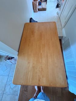 Dining table and chairs