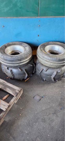 2 ATV Quad Wheels & Tires – 21x11-10 – 10” Rims