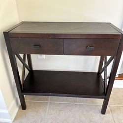 Mocha console table