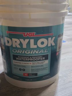 5-Gallon Pail UGL Drylok Original Masonry Waterproofer (Color: Buttercup)