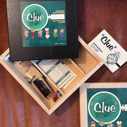Clue - Wooden Box Nostalgia Games Series