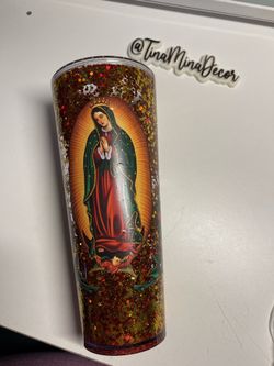 Snow Globe Glitter Tumbler