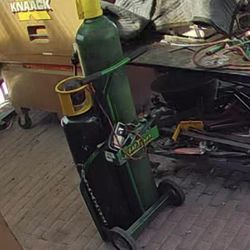 Complete Torch Set And Welder 