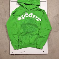 green sp5der hoodie