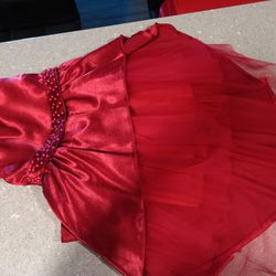 Vestido De Niña 3 Años Color Vino 