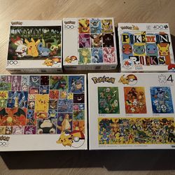 Pokemon Puzzles Lot