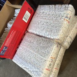 Diapers (Huggies and parents choice)