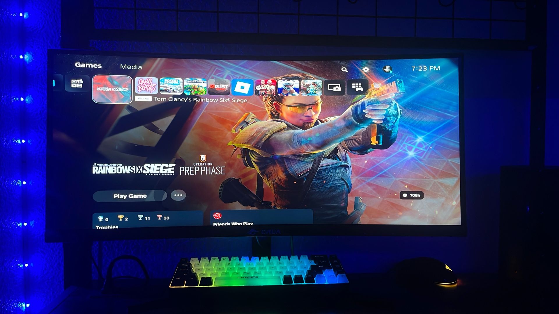CRUA STRECH MONITOR With 60hz
