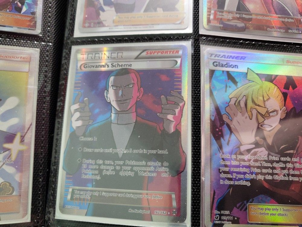 Pokemon Full Art Trainer Lot Trade Only For Girl Full Arts. No Doctor No Professer Research  