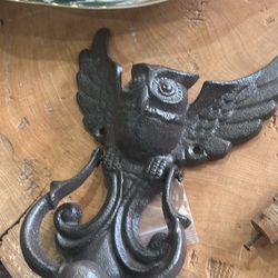 Beautiful owl door knocker
