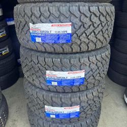 33x12.50r20 Atlander All Terrain New Tires Set Installed And Balanced Llanta Nueva Instalacion Y Balanceo incluido ✅✅