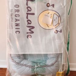 Organic Lalame Newborn Lounger | Water-resistant Baby Nest |