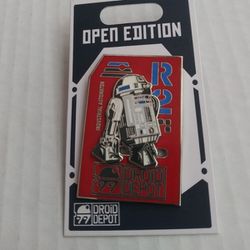 R2-D2 Slider Pin - Star Wars Droid Depot Collectible Disney Pin