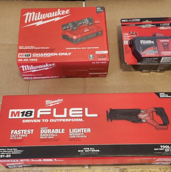 Milwaukee Reciprocating Saw SET $350 For All