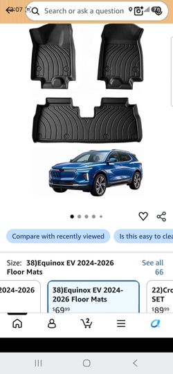 Chevy Equinox EV 2024-2026 Floor Mats Set