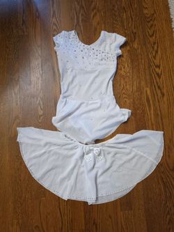 Little Girl's Figure Skating Competition Outfit