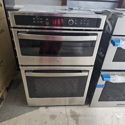 New Ge Wall Oven Microwave Combo...