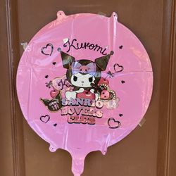 Hello Kitty Kuromi Birthday Party Foil Balloon 18”.