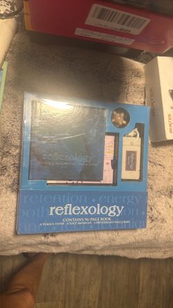 Reflexology book with accessories