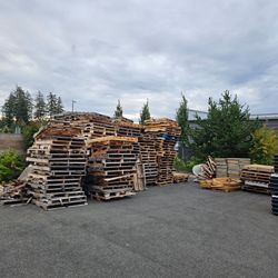 Wood pallets