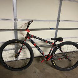 It as super bigs , custom wheel set made by peddle power bmx, maxxis , origin 8 , shimano calipers , kool stops , origin 8 headset , beastmode seat ,