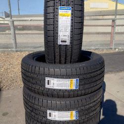 Tires New Goodyear Wrangler Steadfast HT 275 50R22 $820 Set Of Four Install Mount And Balance 