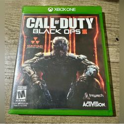 X Box One Call of Duty Black Ops III Game