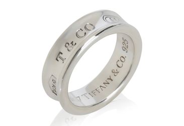 Tiffany & Co. 925 Silver Band Ring