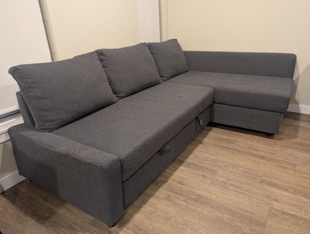 IKEA Sleeper Sectional, 3 Seat With Storage